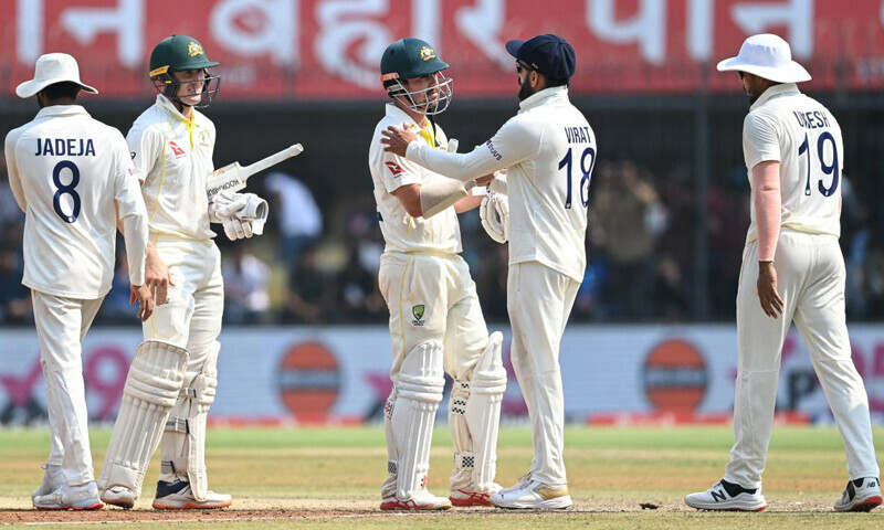 Australia wrap up short chase to claim rare win in India
