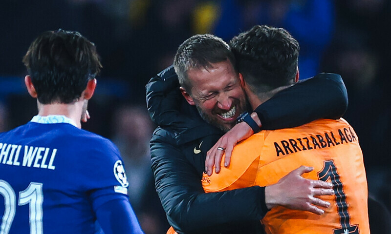 &lsquo;I&rsquo;m still here,&rsquo; says Potter after Chelsea beat Dortmund