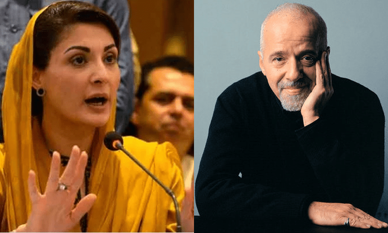 Paulo Coelho has an opinion on being mentioned by Maryam Nawaz