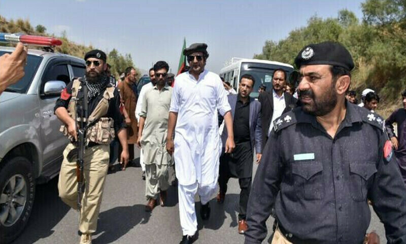 Did GB&rsquo;s police relly confront Punjab police?