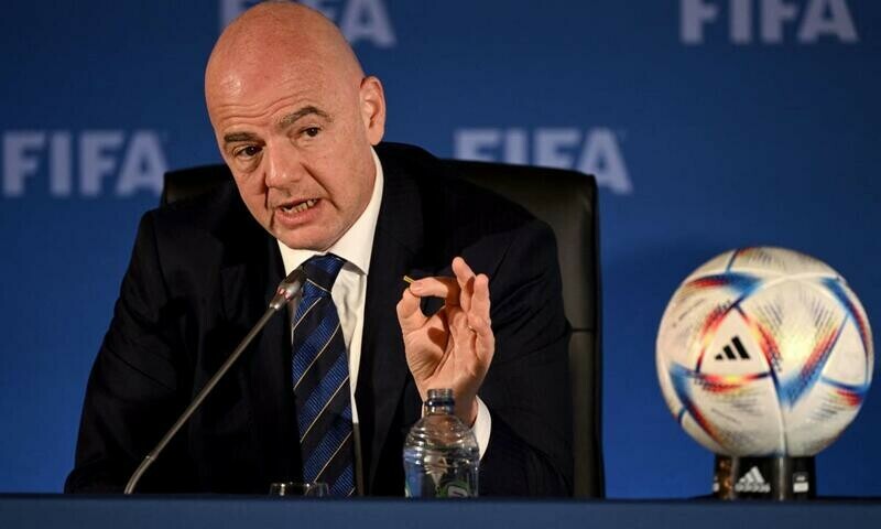 Gianni Infantino re-elected FIFA president until 2027