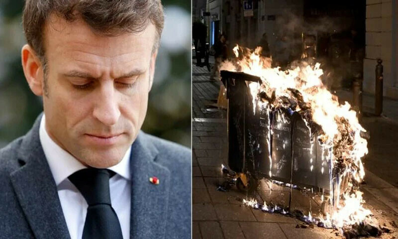 Macron faces further fury after pushing through France pension law