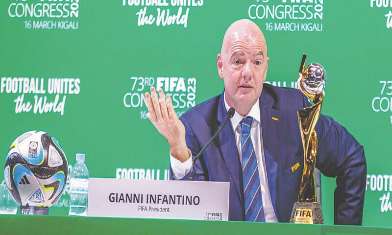 Infantino announces big increase in Women&rsquo;s World Cup prize money