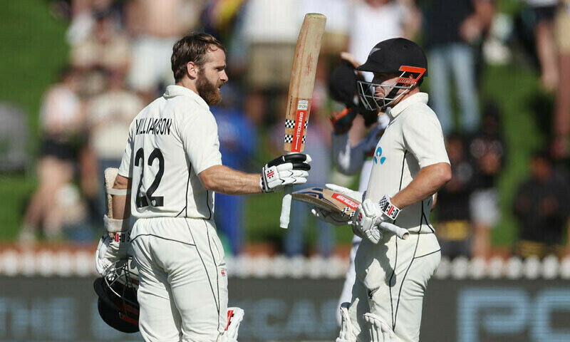 Williamson, Nicholls double tons put New Zealand on top in second Test