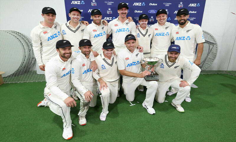 New Zealand triumph in windy Wellington, sweep series 2-0
