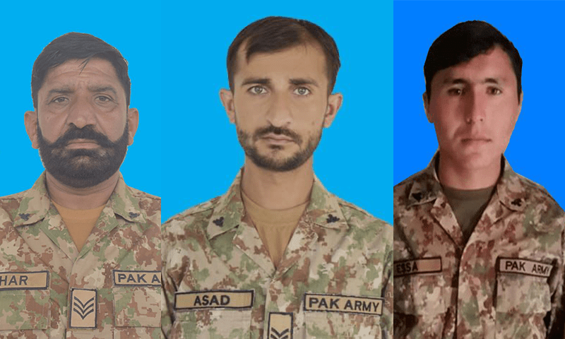 ISI commander among 4 soldiers killed in multiple terror attacks