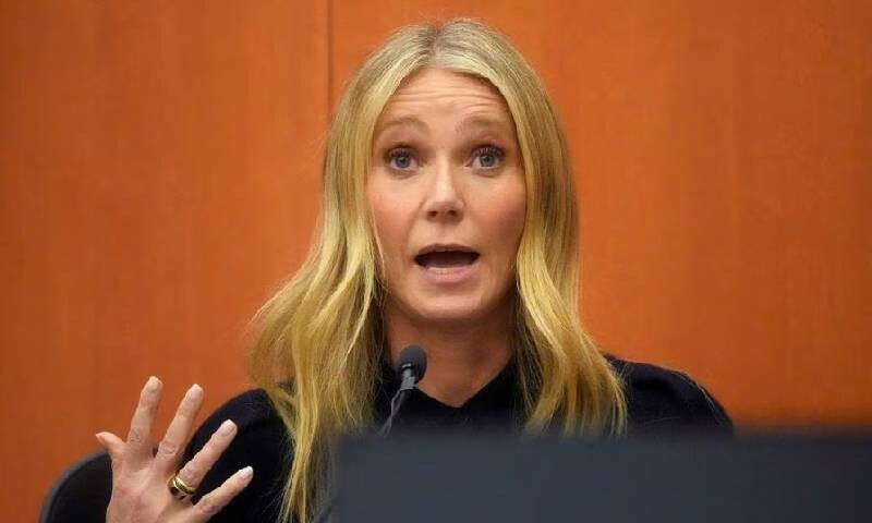 Gwyneth Paltrow testifies she was struck from behind in ski collision