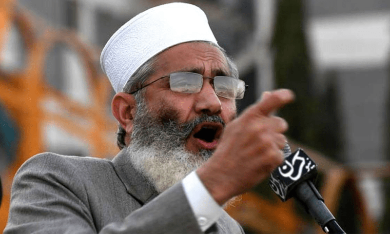 Siraj-ul-Haq writes to CJP over Karachi LG poll &lsquo;rigging&rsquo;