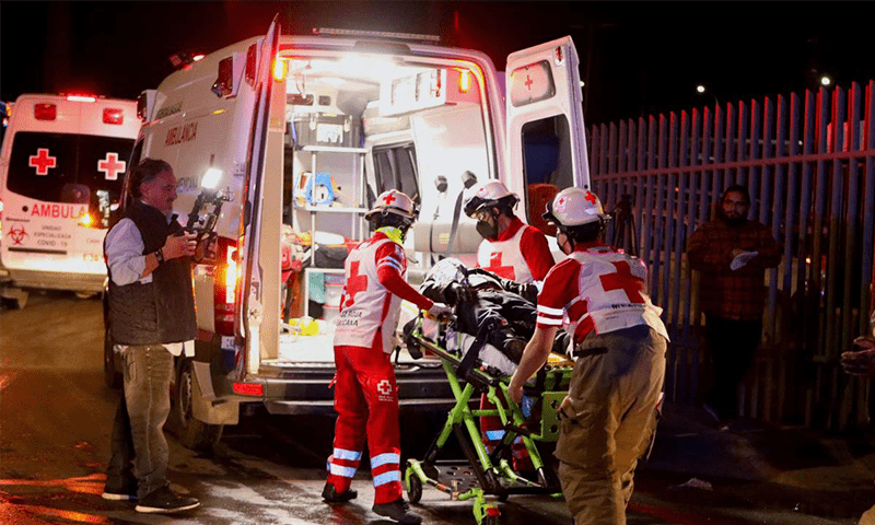 At least 39 migrants die in fire at Mexico facility near U.S. border