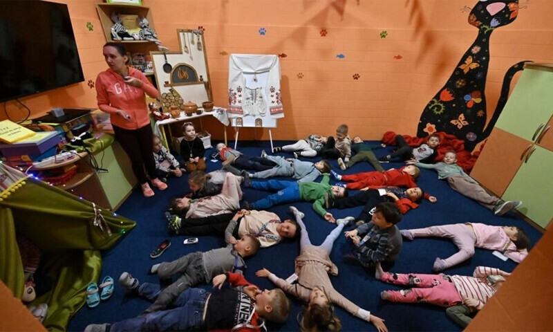 Toys and tales helping Ukraine kids process war trauma