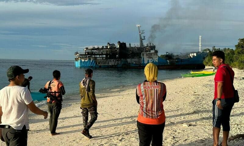 Fire on Philippine ferry kills 29, including children; 225 rescued