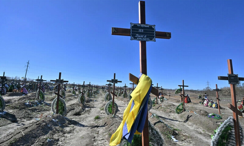 Zelensky says Ukraine &lsquo;will never forgive&rsquo; on Bucha anniversary
