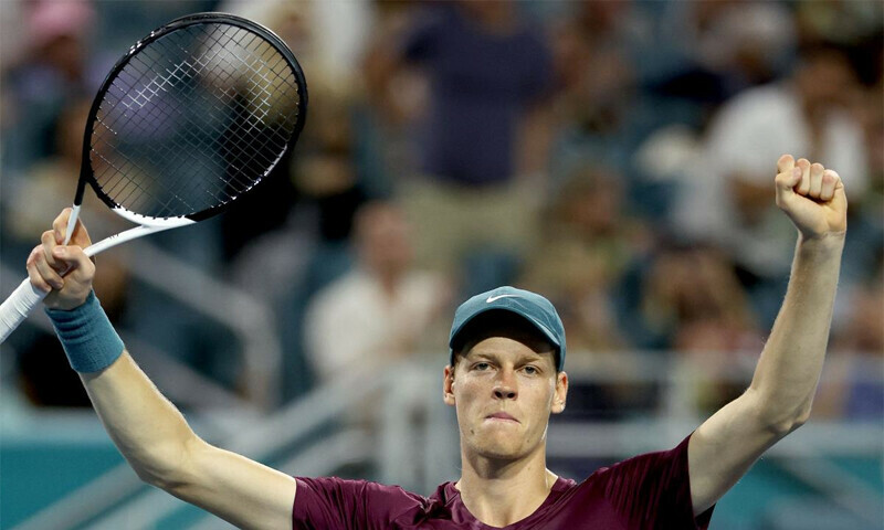 Sinner says win over Alcaraz in Miami one of his best