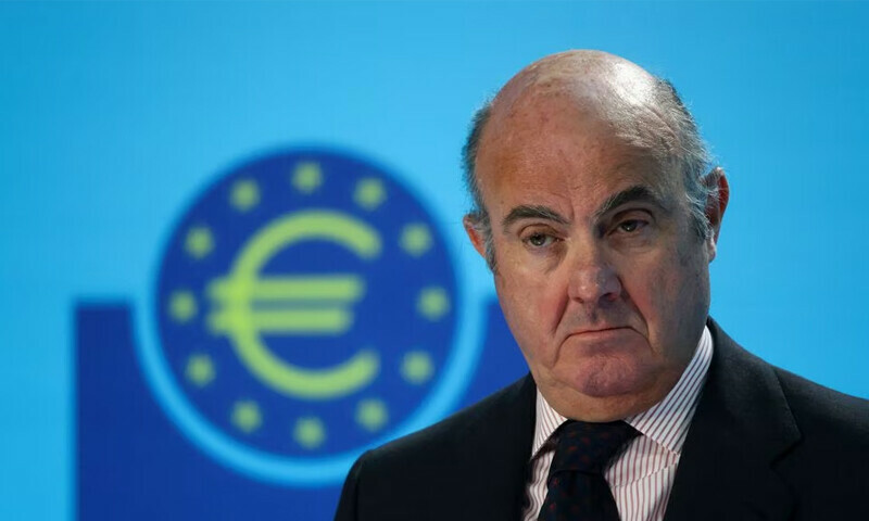 ECB&rsquo;s De Guindos warns of broad risks in financial sector