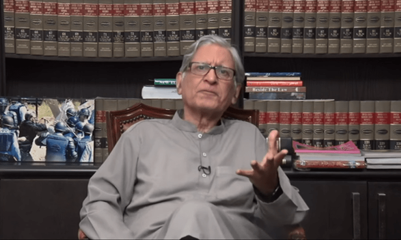 You are the target, Aitzaz Ahsan tells Qazi Faez Isa