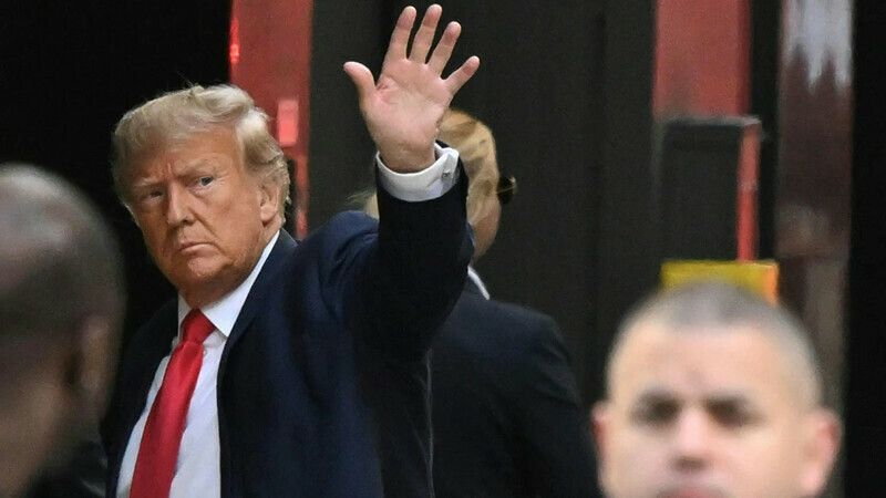 Trump due in court to face historic criminal charges