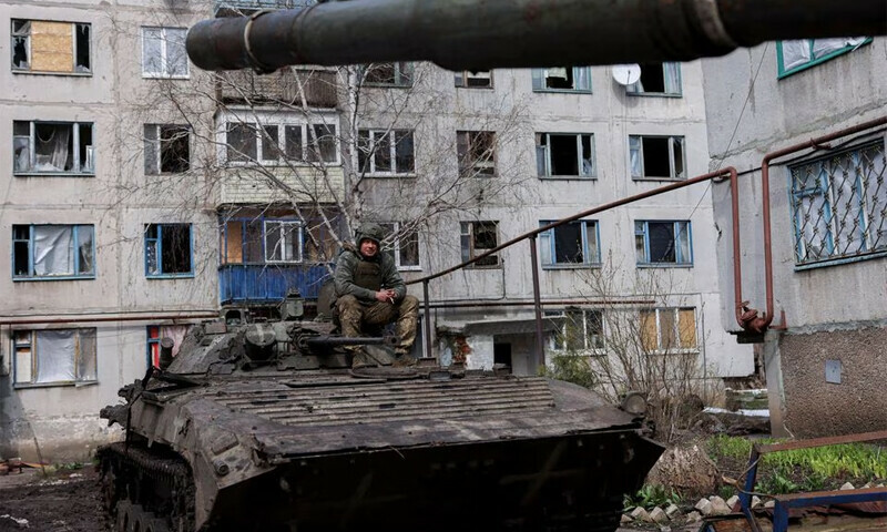 Ukraine battles on in Bakhmut as Finland joins NATO