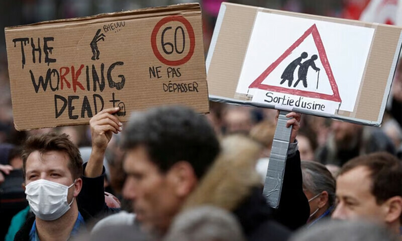 Grievances mount in Europe with future wealth in doubt