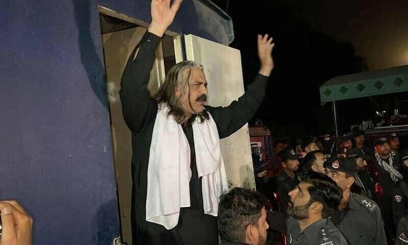 PTI&rsquo;s Ali Amin Gandapur arrested from Dera Ismail Khan, party claims