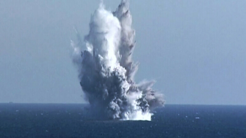 North Korea says tested another &lsquo;underwater nuclear attack drone&rsquo;