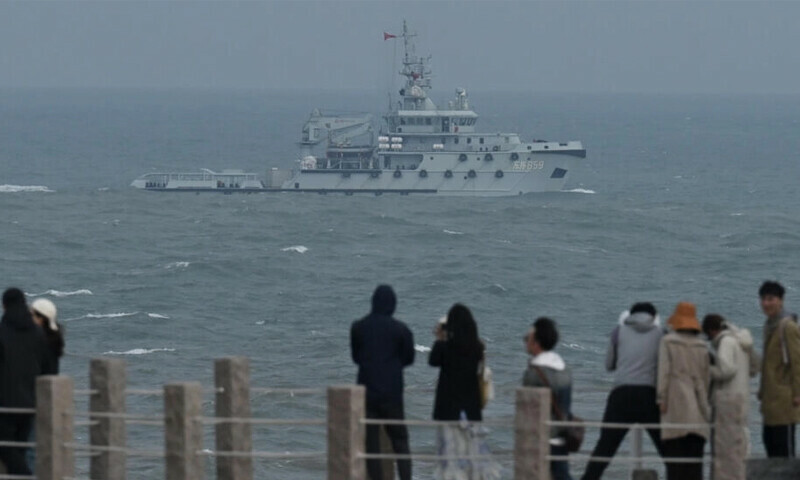 China launches three days of military drills in Taiwan Strait