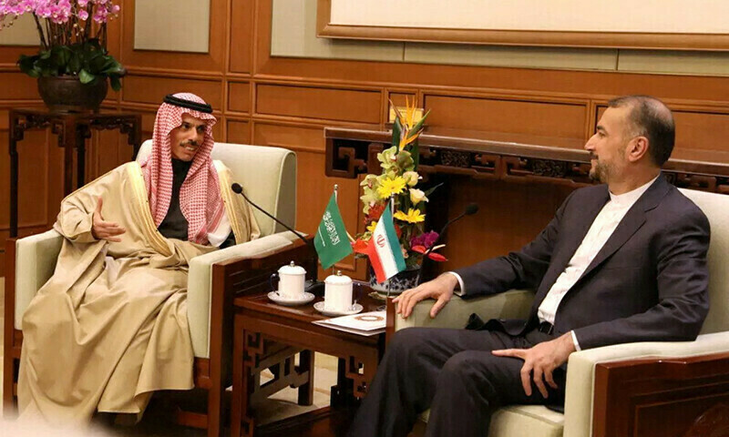 Saudi officials arrive in Iran to discuss reopening diplomatic missions