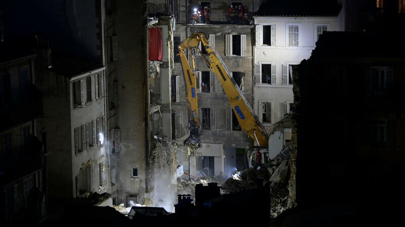 Two bodies found in collapsed French building: firefighters