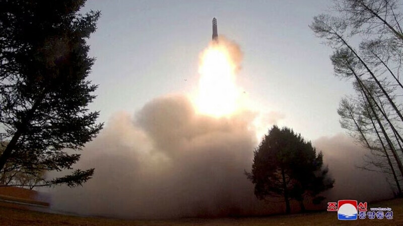 North Korea says it tested new solid-fuel ICBM