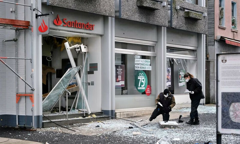 Cash-loving Germans fret over exploding ATMs as cross-border crime wave hits