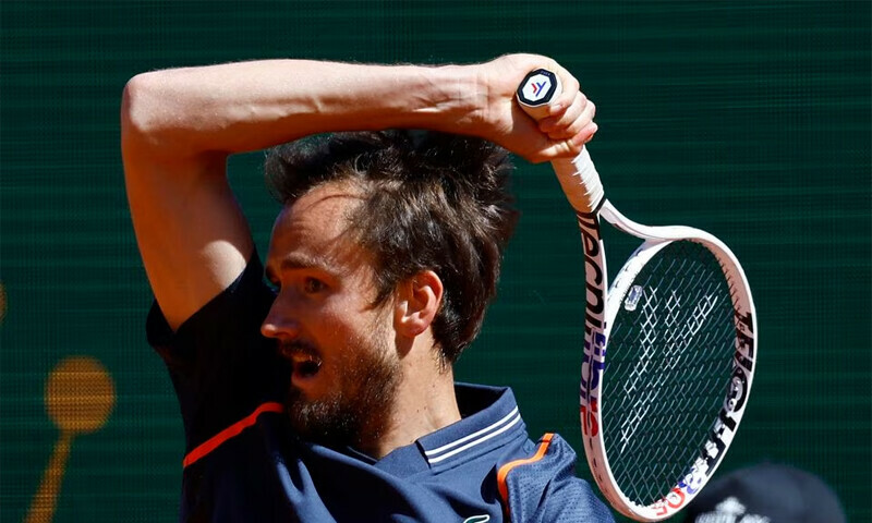 Medvedev happy with run in Monte Carlo despite quarter-final exit