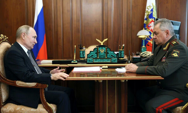 Russia&rsquo;s Putin, Shoigu, discuss Pacific Fleet drills