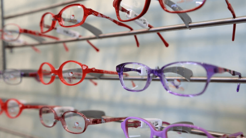 Hope special glasses can slow surging myopia in children