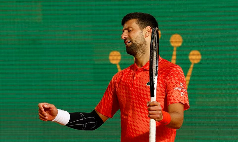 Djokovic&rsquo;s elbow not in &lsquo;ideal shape&rsquo; ahead of French Open