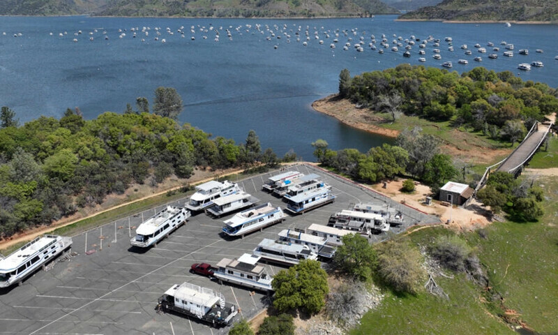 Water, water everywhere: Wet winter boosts California&rsquo;s reservoirs