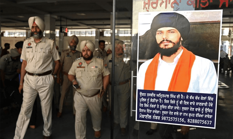 Indian police arrest radical Sikh preacher Amritpal Singh