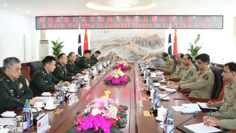 COAS meets PLA Commander, discusses matters of mutual security interests