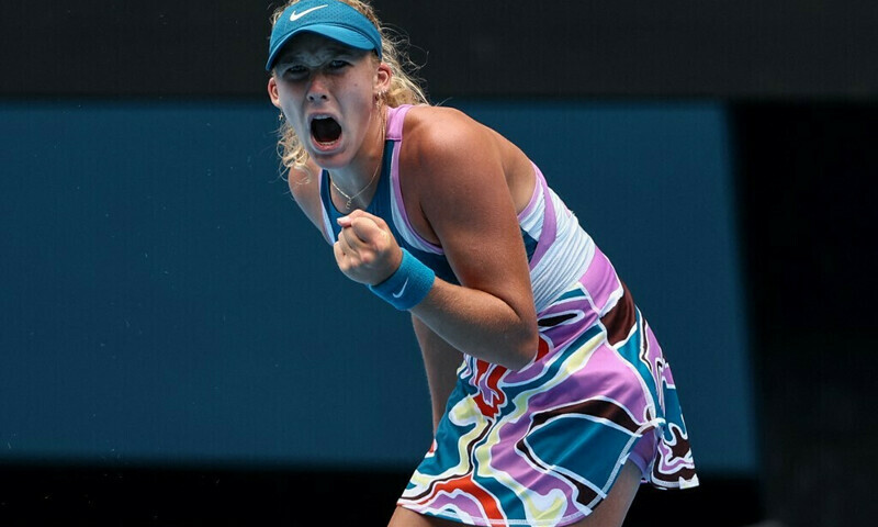 Russian Andreeva, 15, stuns Fernandez in Madrid