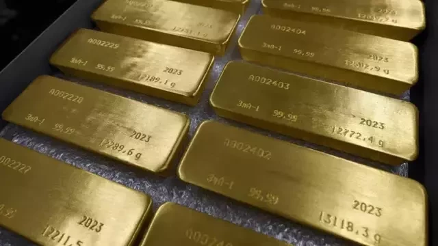 Gold climbs on subdued dollar, US data in spotlight