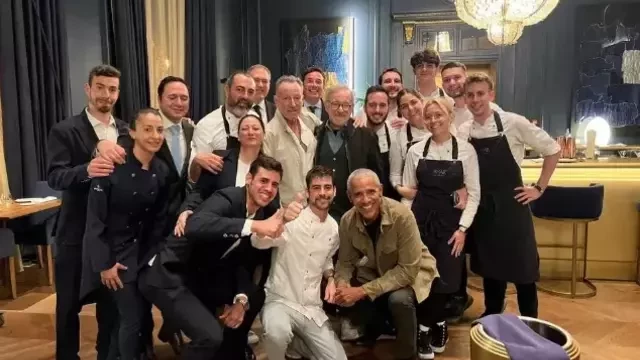 Obama, Spielberg and Springsteen delight Barcelona restaurant staff