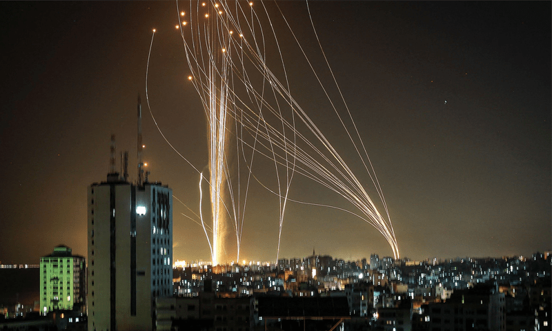 Rockets fired from Gaza after Palestinian hunger striker dies in Israeli custody