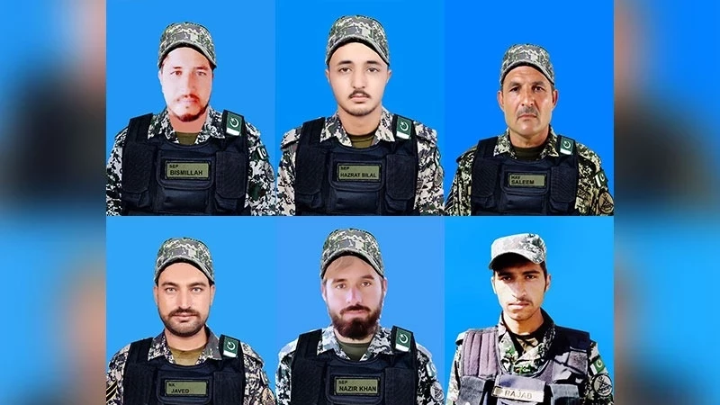 Six soldiers martyred in North Wazristan: ISPR