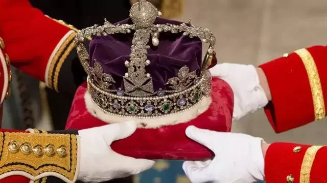 Coronation jewels and regalia provide dazzle and link with ancient past