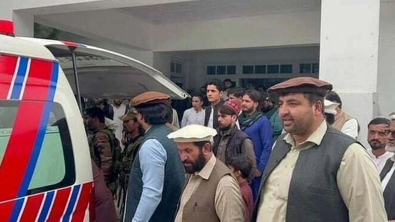 Kurram district shuts down in protest as teachers laid to rest