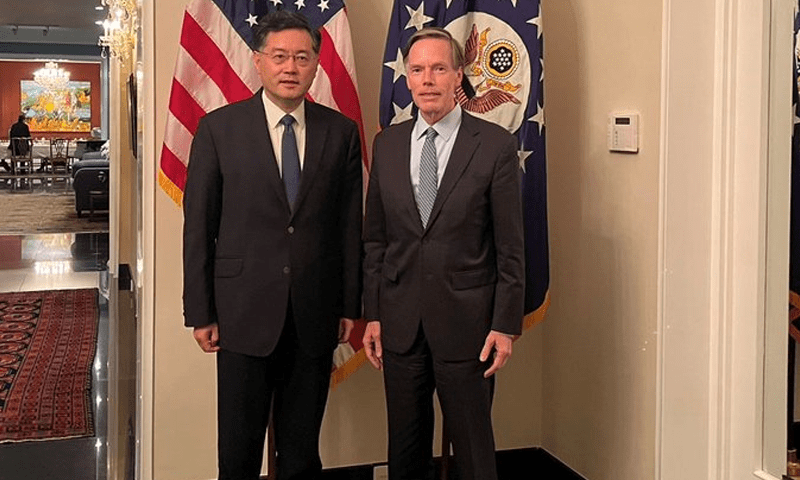 China foreign minister calls to &lsquo;stabilise relations&rsquo; with US