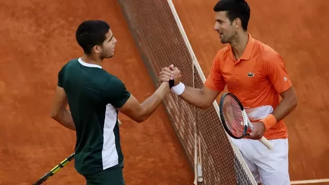 Alcaraz the man to beat on clay, says Djokovic