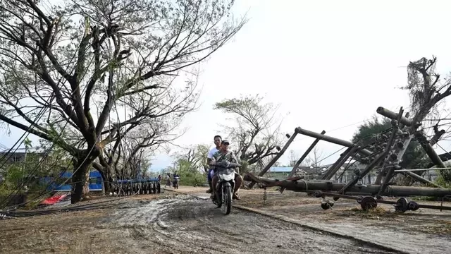 Myanmar port city cut off in Cyclone Mocha aftermath