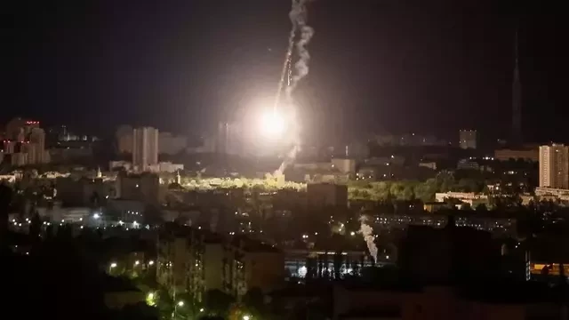 Russia launches air raid on Kyiv &lsquo;exceptional&rsquo; in intensity