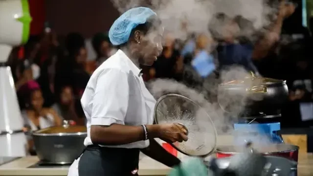 After 100 hours of non-stop cooking, Nigerian chef seeks world record