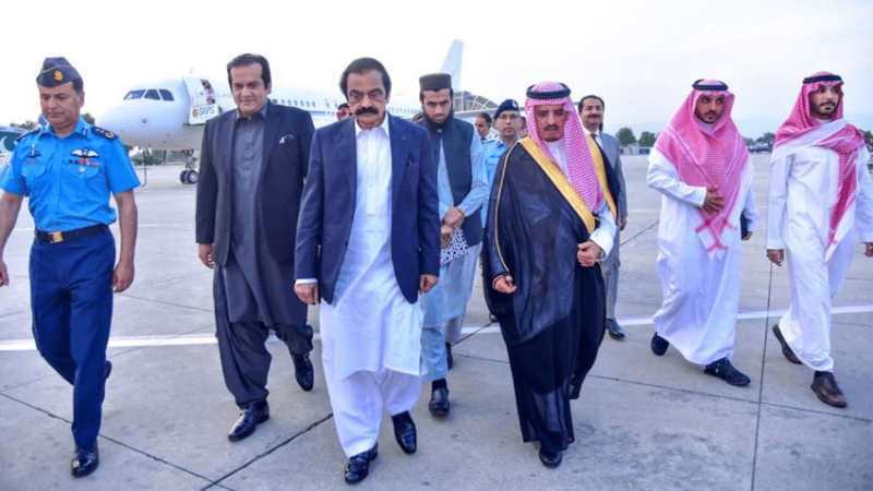 Saudi deputy interior minister arrives in Pakistan
