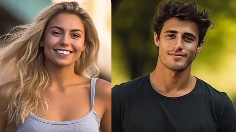 This is AI&rsquo;s stupid idea of a &lsquo;perfect&rsquo; male and female 🤷🏻&zwj;♀️